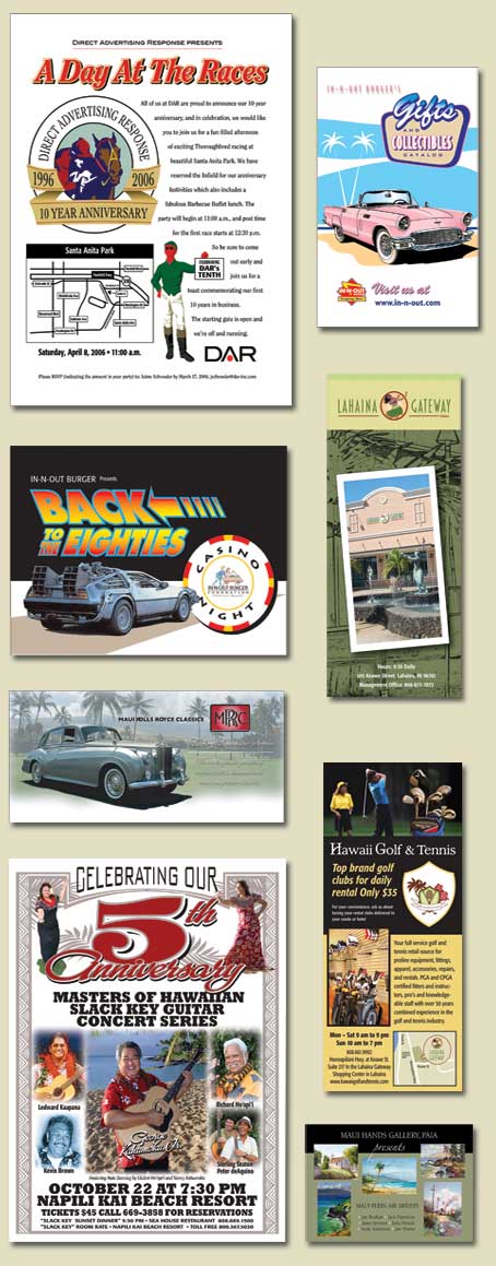 Print Advert Designed by Maui Advertising